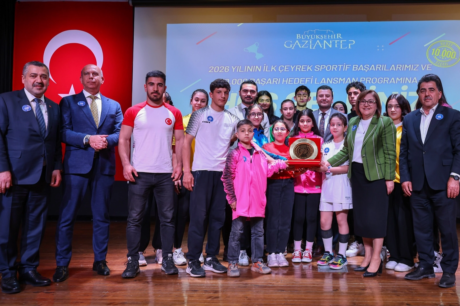 Gaziantep Belediye Spor Kulübü'nün 'Hedef 10 Bin Başarı' programı tanıtıldı