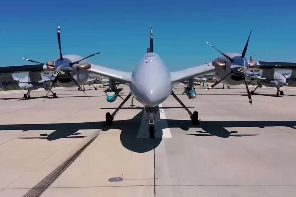 AKINCI TİHA, Libya'da düzenlenen Flintlock-2026 Tatbikatı'nda Türkiye-Libya deniz yetki alanını takip ederken