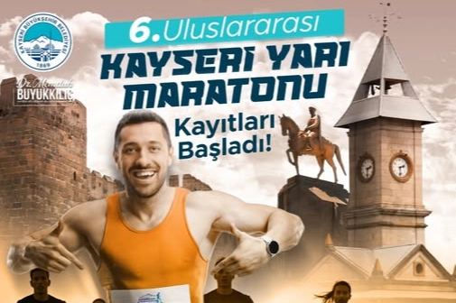 Uluslararası Kayseri Yarı Maratonu için geri sayım başladı, kayıtlar açıldı