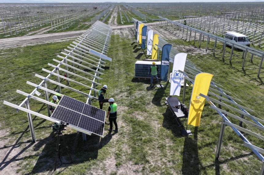 Konya'da yeni kurulan 70 MW'lık Güneş Enerji Santrali