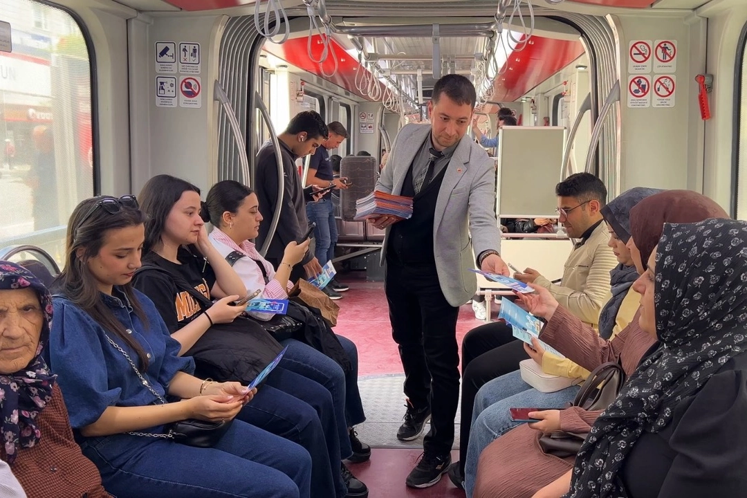 Kayseri'de KBB Trafik uygulaması tanıtım etkinliği