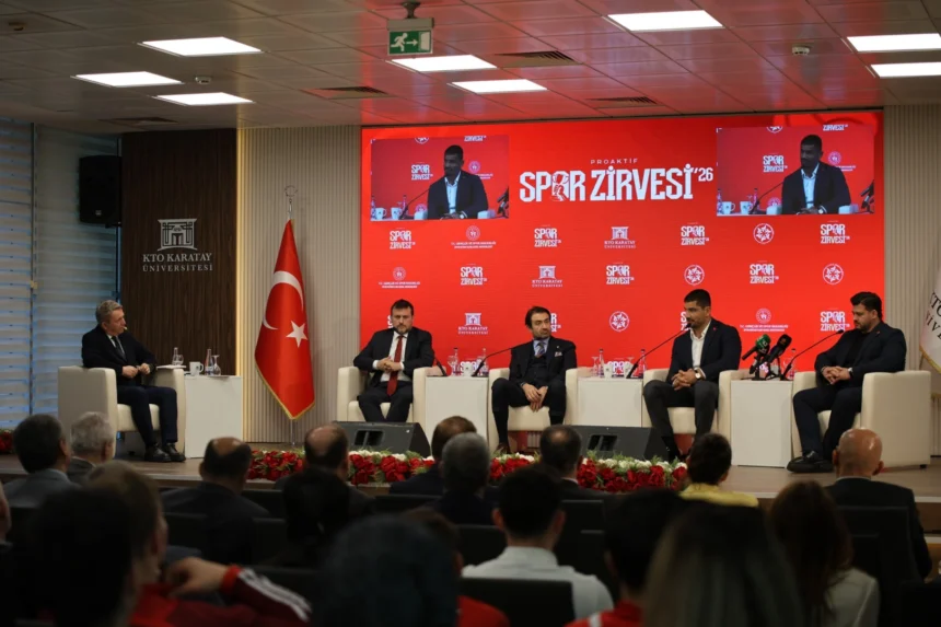 Proaktif Spor Zirvesi 2026 KTO Karatay Üniversitesi'nde gerçekleşti