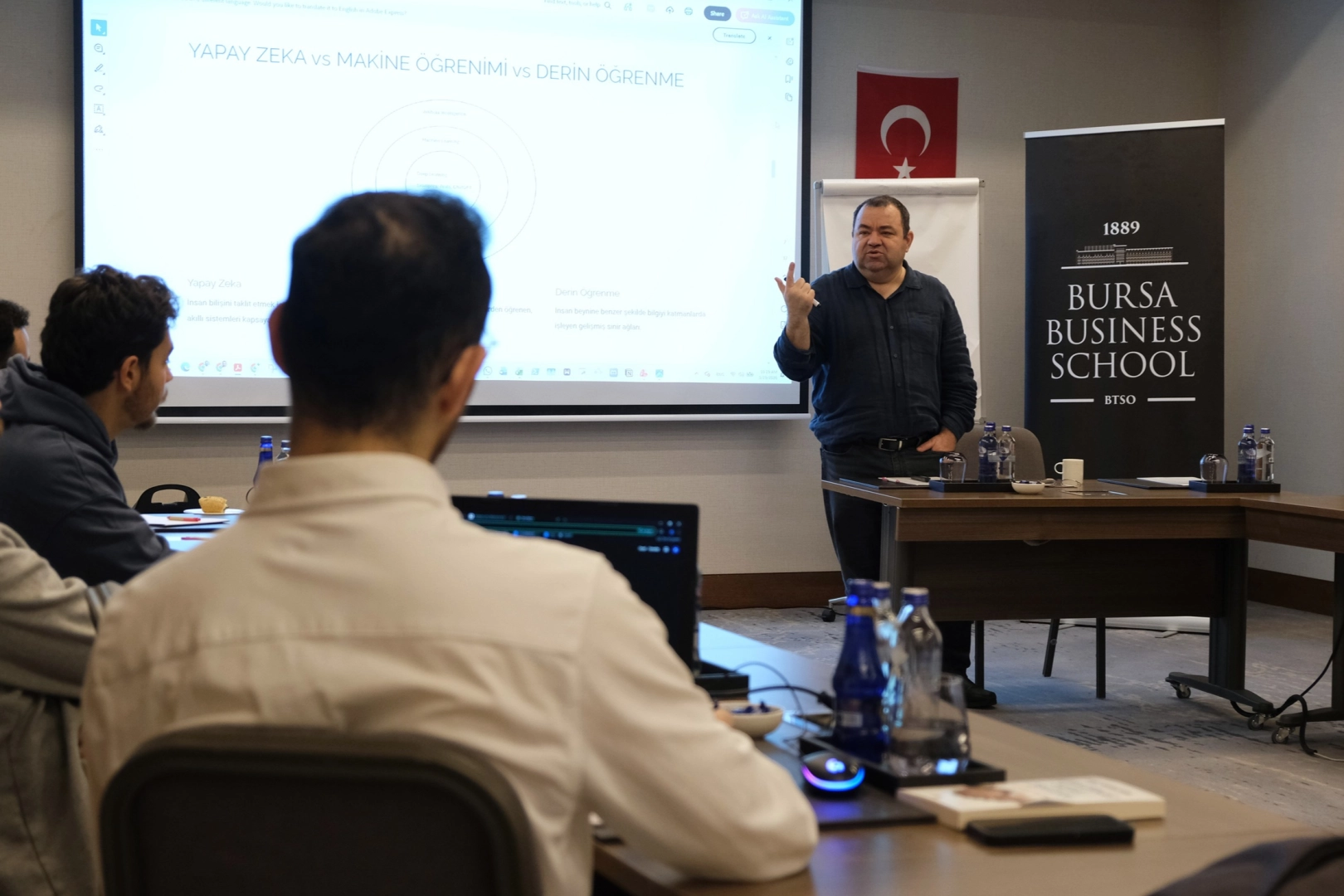Bursa'da Yapay Zeka Destekli E-Ticaret Dönüşüm Programı'ndan bir kesit