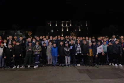İnegöllü öğrenciler, 18. Uluslararası MEB Robot Yarışması'na katılmak üzere Antalya'ya hareket ediyor.