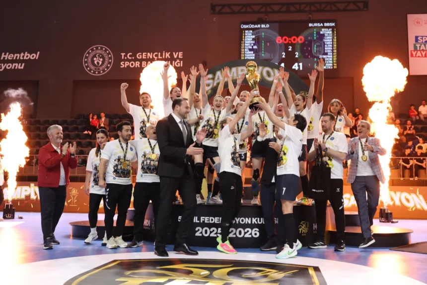 Bursa Büyükşehir Belediyespor Federasyon Kupası şampiyonu oldu